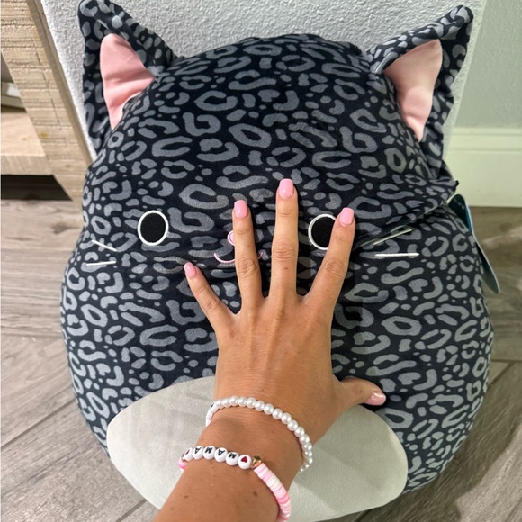 Squishmallows Other - Leopard Print Cat Squishmallow